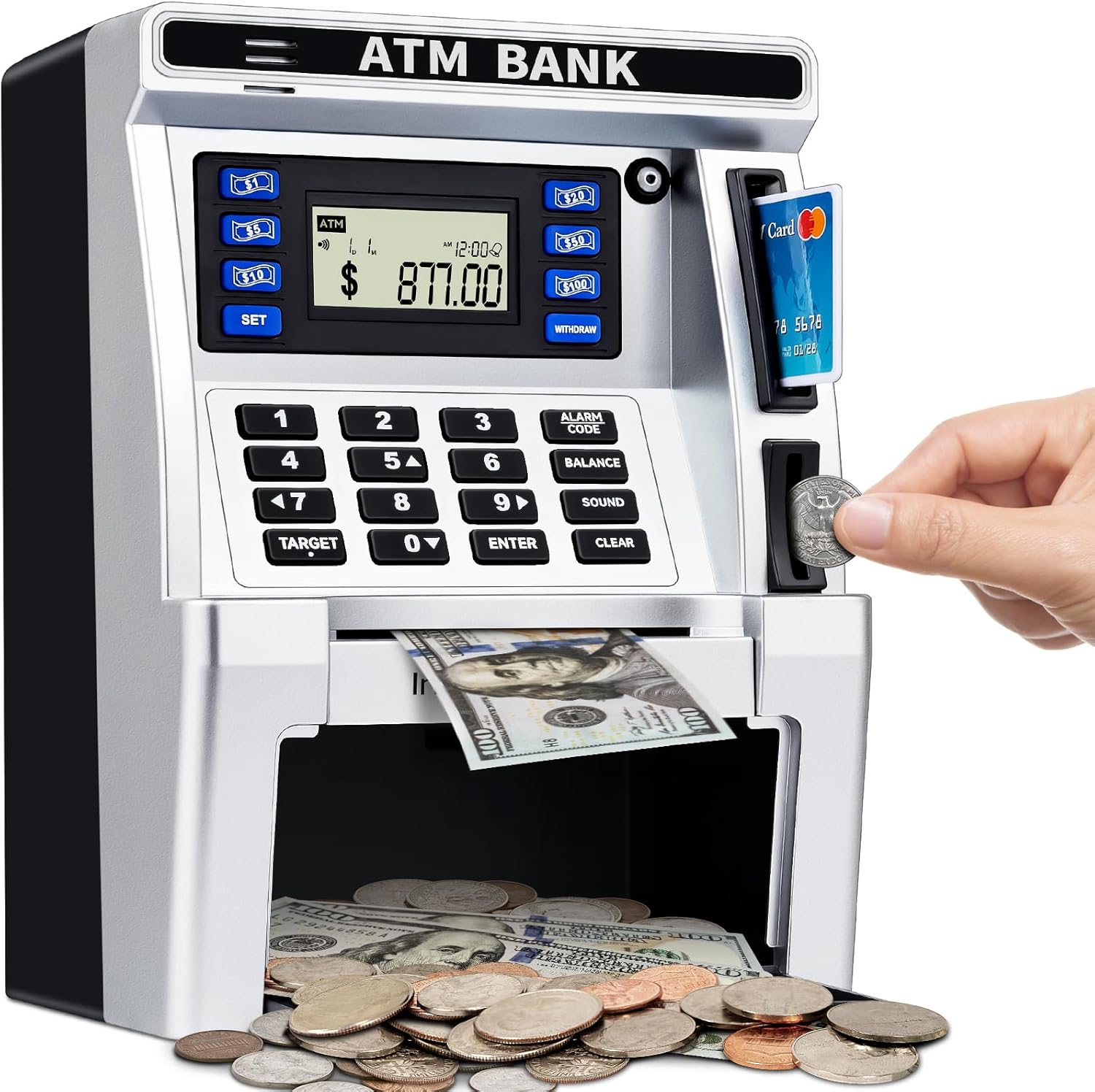 Teach Kids Financial Smarts with the BAODLON ATM Piggy Bank